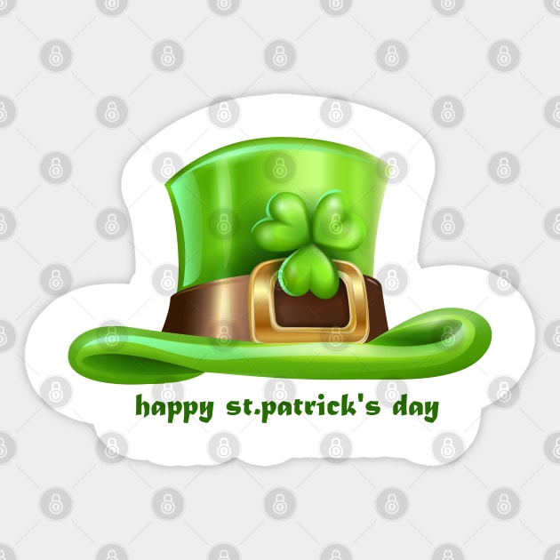 happy saint Patrick day Sticker by The Pharaohs